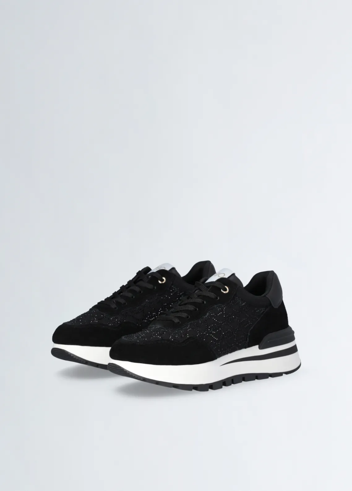 Liu Jo Zapatillas con logo de strass-Mujer Sneakers
