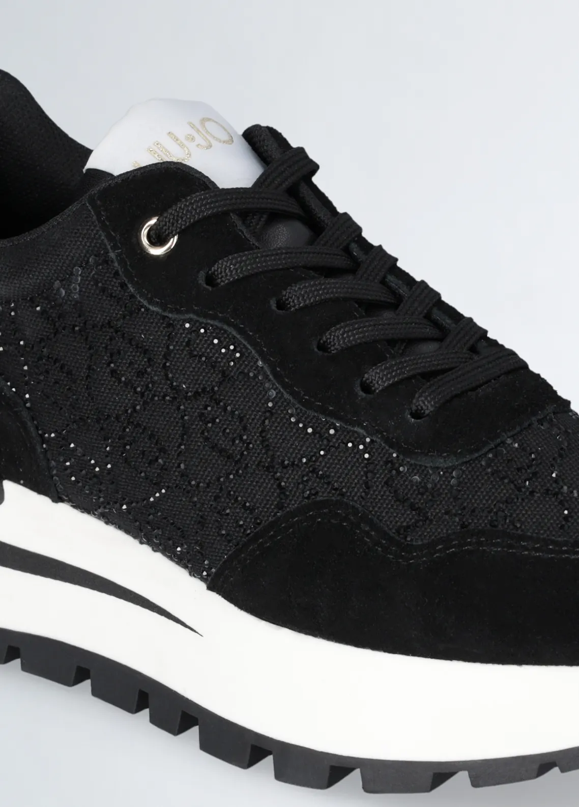 Liu Jo Zapatillas con logo de strass-Mujer Sneakers