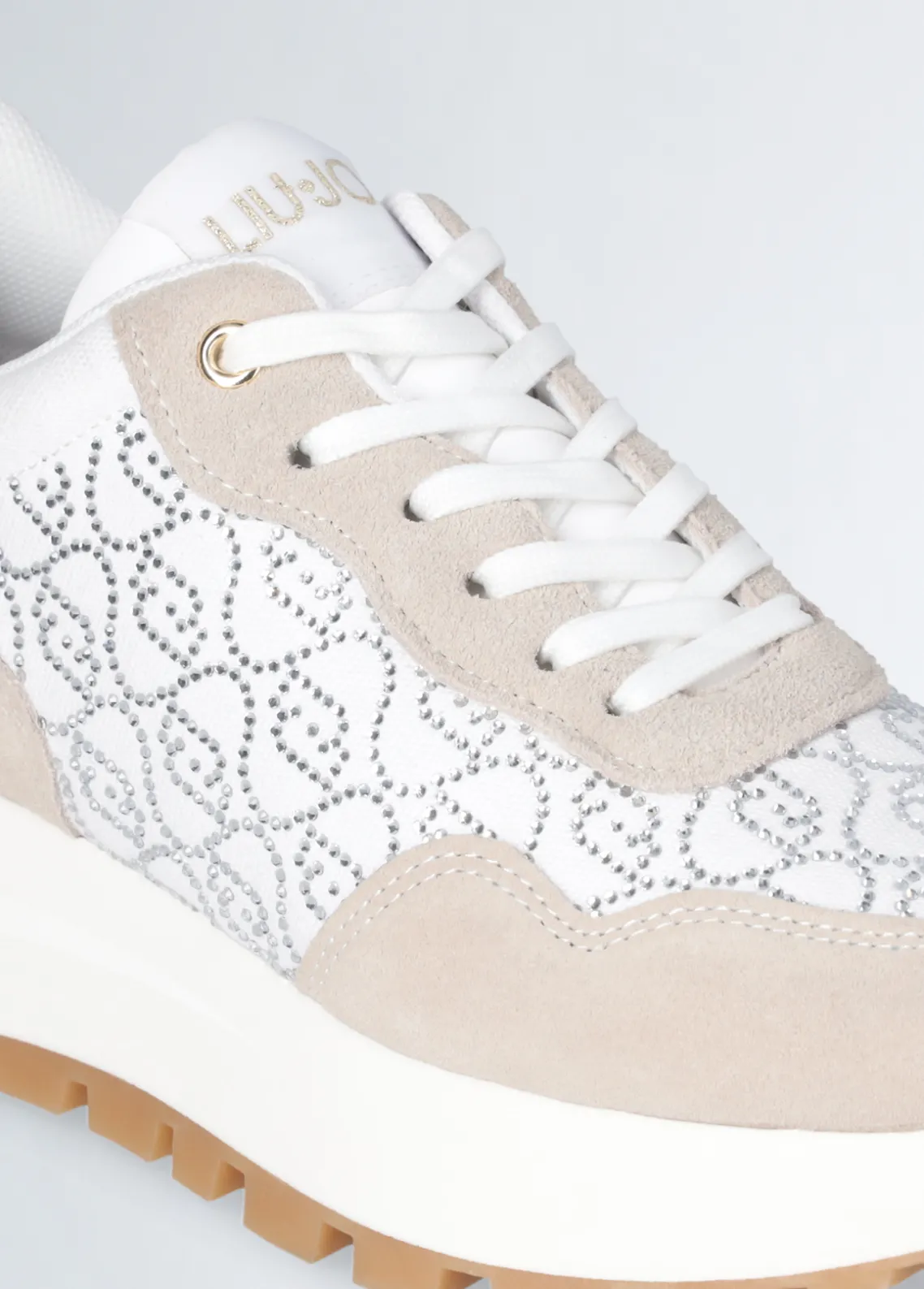Liu Jo Zapatillas con logo de strass-Mujer Sneakers