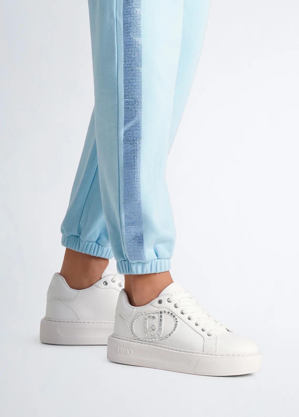Liu Jo Zapatillas con logotipo decorativo-Mujer Sneakers