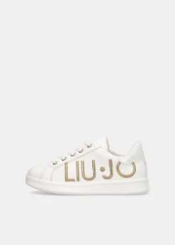 Liu Jo Zapatillas con logotipo grande brillante- Zapatos