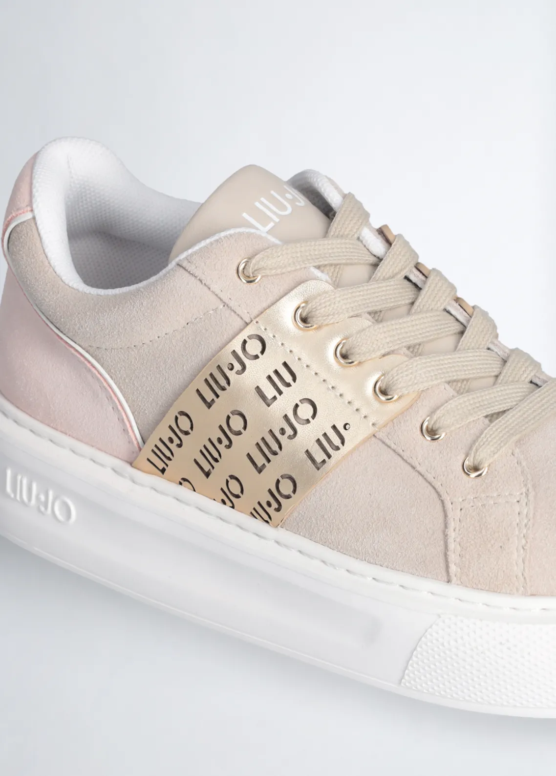 Liu Jo Zapatillas con logotipo perforado-Mujer Sneakers