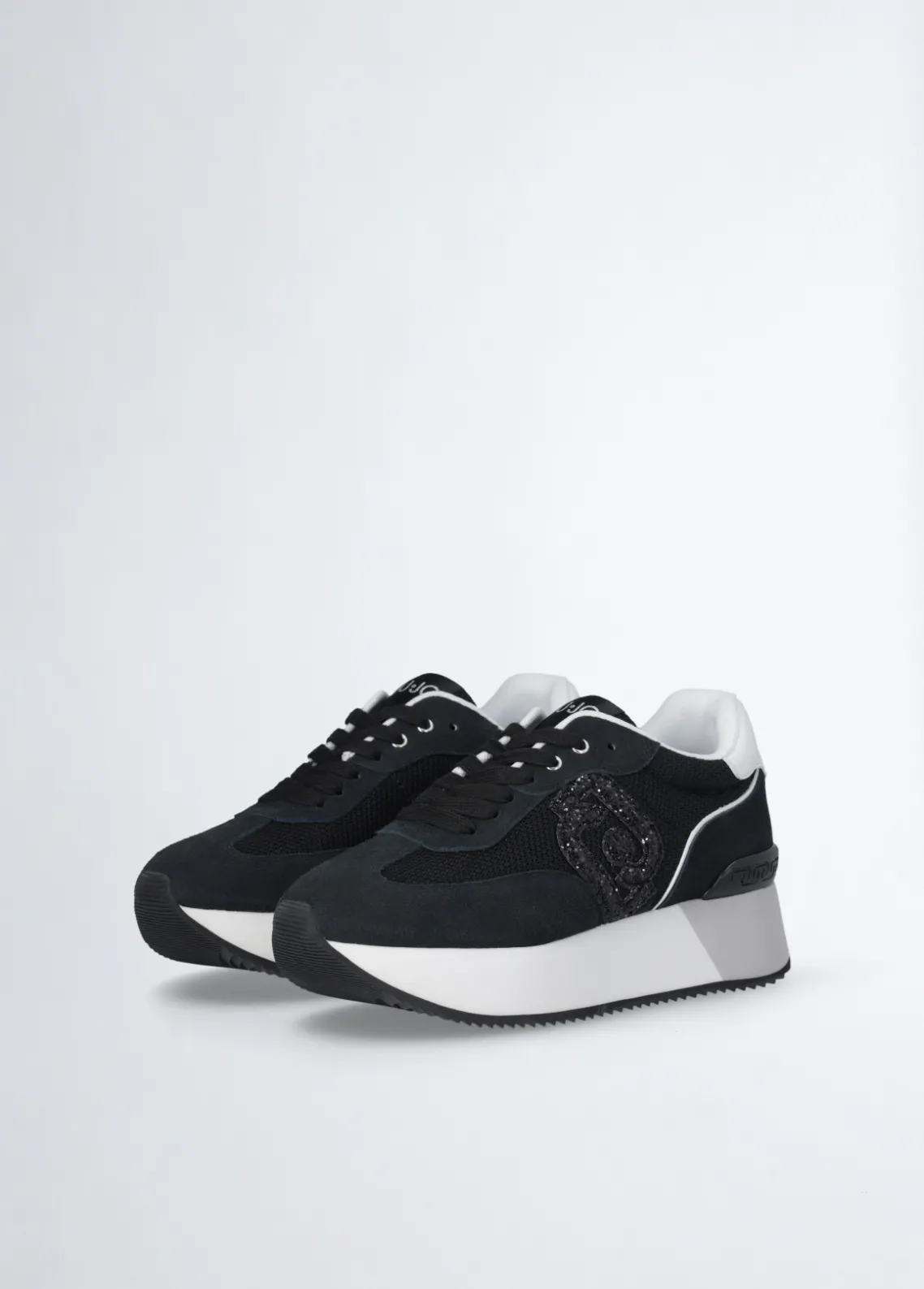 Liu Jo Zapatillas con logotipo purpurina-Mujer Sneakers