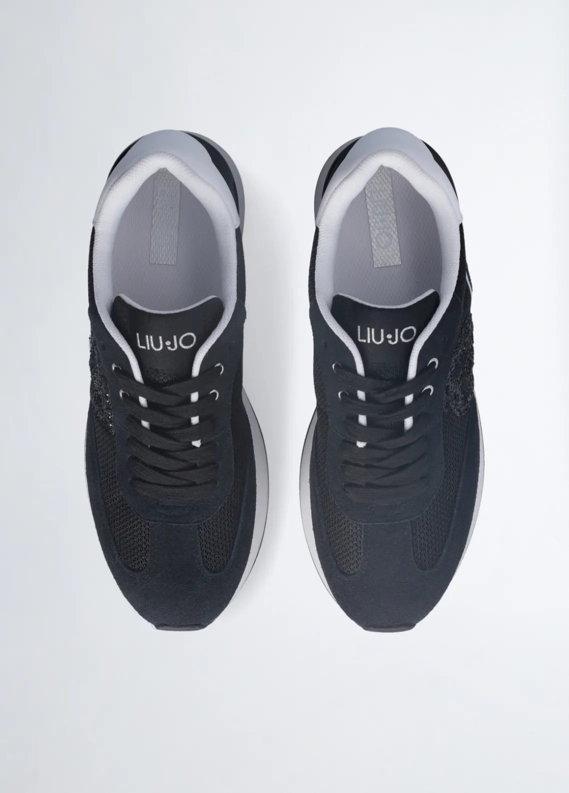 Liu Jo Zapatillas con logotipo purpurina-Mujer Sneakers