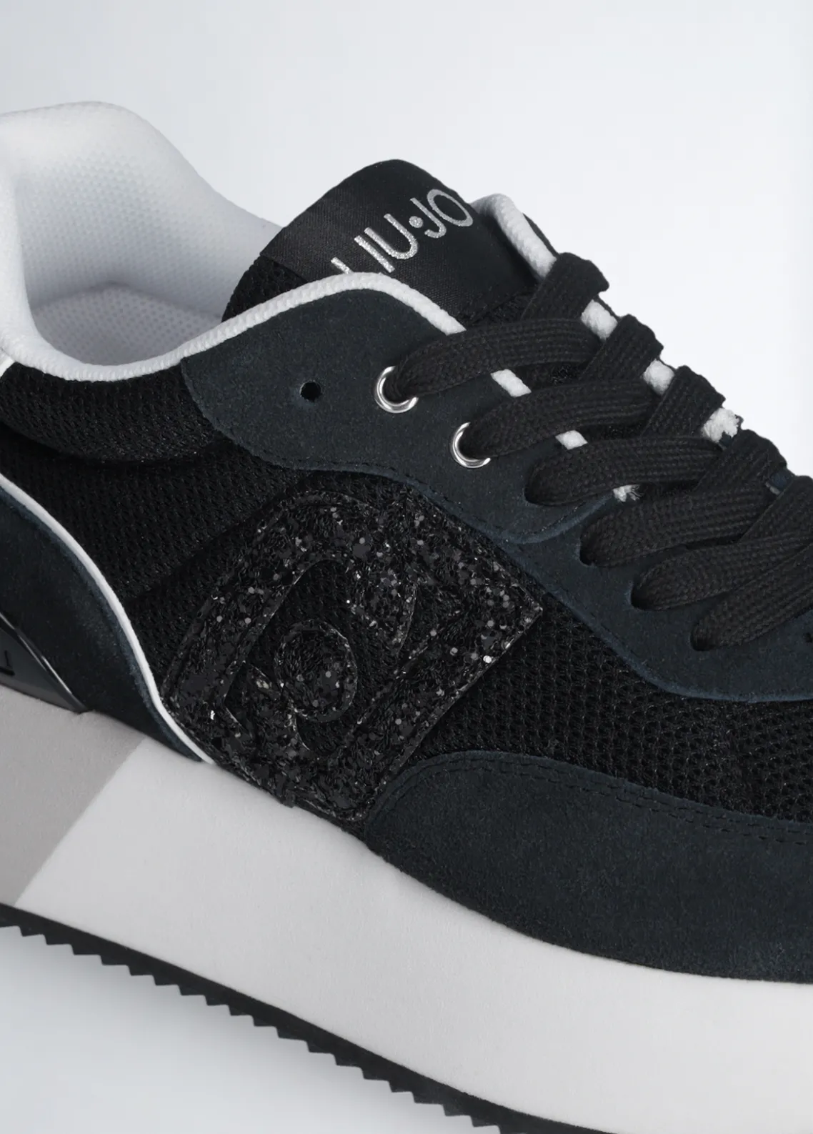 Liu Jo Zapatillas con logotipo purpurina-Mujer Sneakers