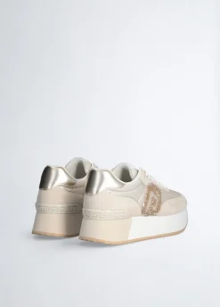 Liu Jo Zapatillas con logotipo purpurina-Mujer Sneakers