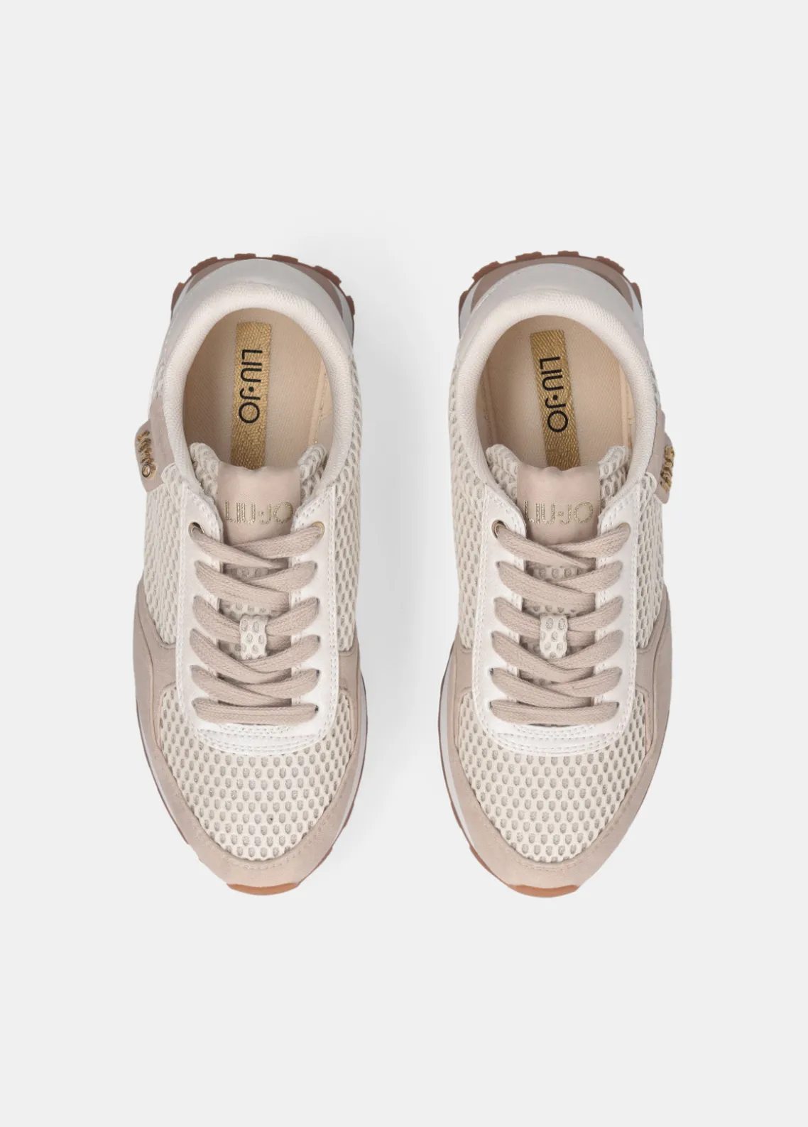 Liu Jo Zapatillas con malla brillante-Mujer Sneakers