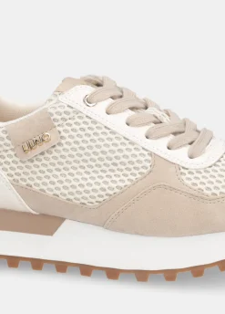 Liu Jo Zapatillas con malla brillante-Mujer Sneakers
