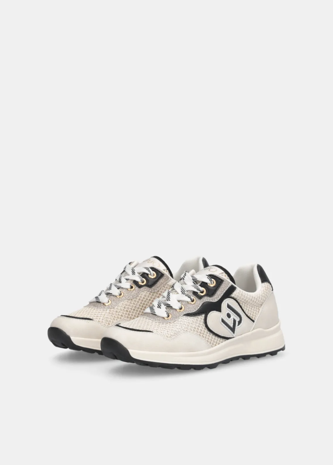Liu Jo Zapatillas con malla brillante- Zapatos