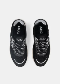 Liu Jo Zapatillas con malla brillante- Zapatos