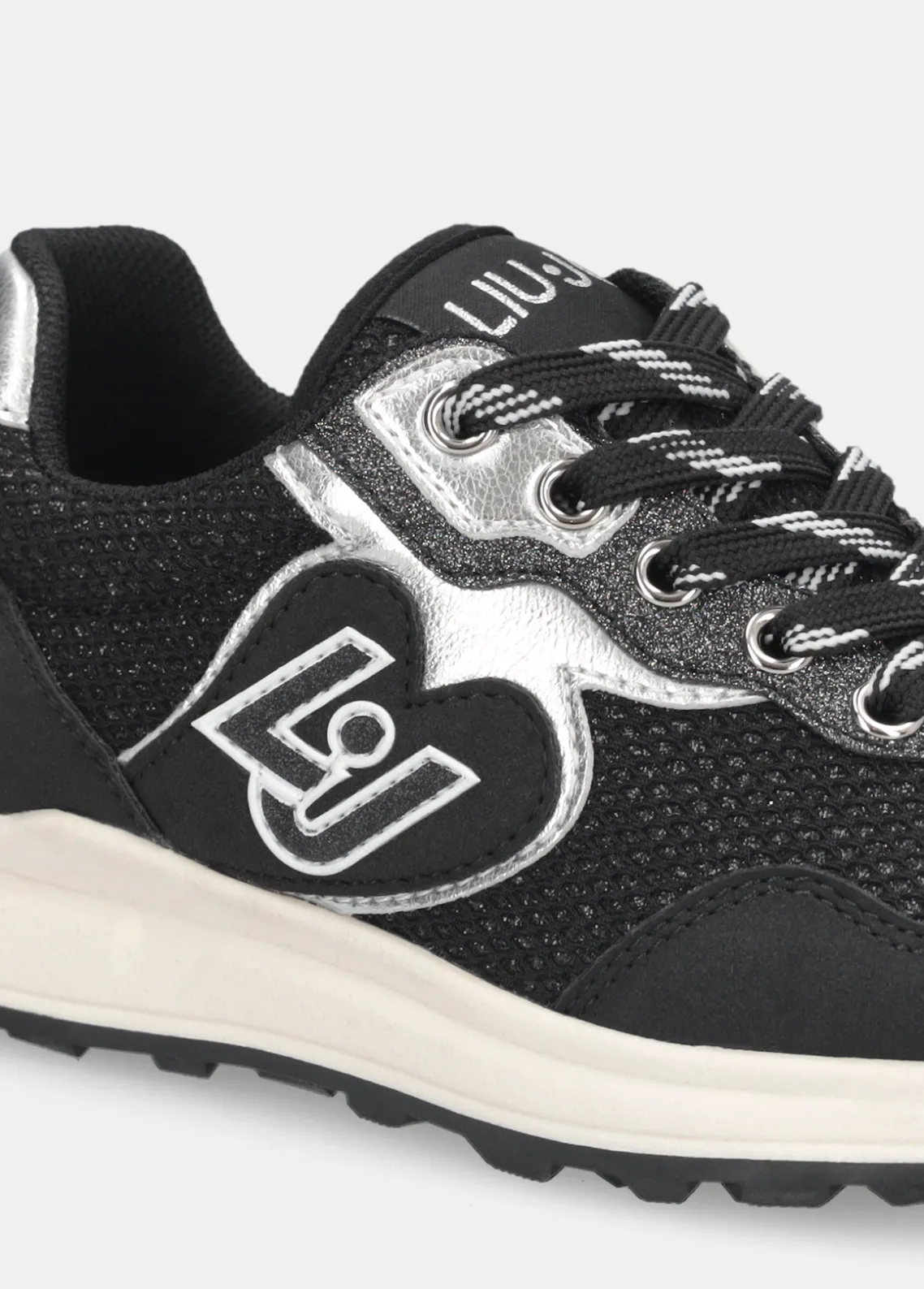 Liu Jo Zapatillas con malla brillante- Zapatos