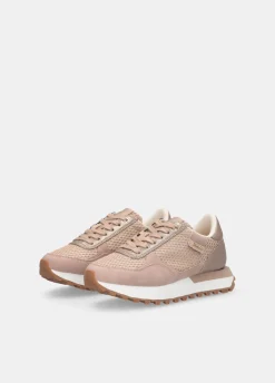 Liu Jo Zapatillas con malla brillante-Mujer Sneakers