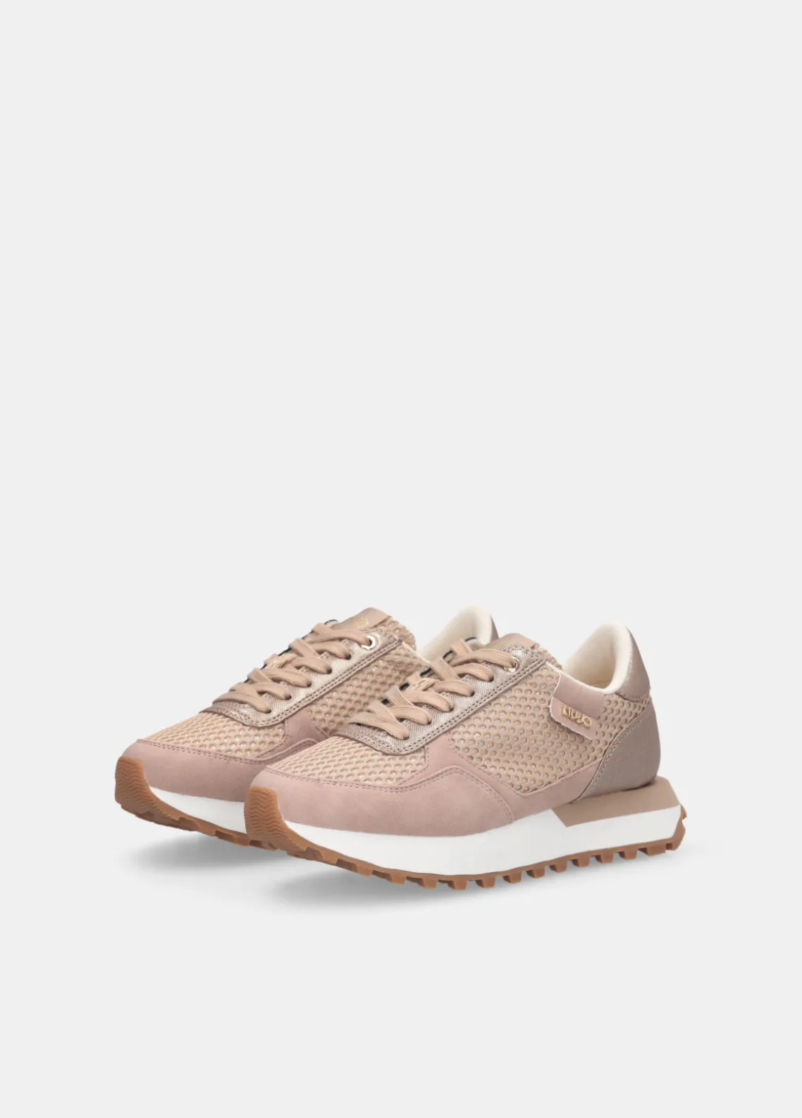 Liu Jo Zapatillas con malla brillante-Mujer Sneakers