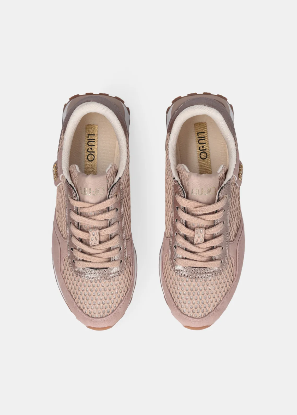 Liu Jo Zapatillas con malla brillante-Mujer Sneakers