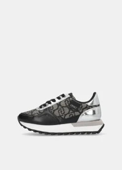 Liu Jo Zapatillas con monograma de jacquard-Mujer Sneakers