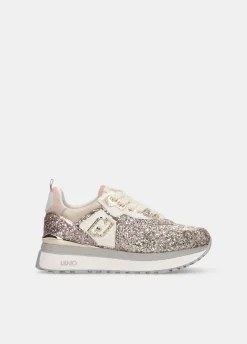 Liu Jo Zapatillas con plataforma y brillos-Mujer Sneakers