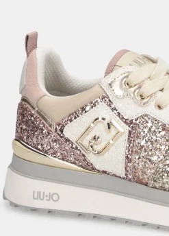 Liu Jo Zapatillas con plataforma y brillos-Mujer Sneakers