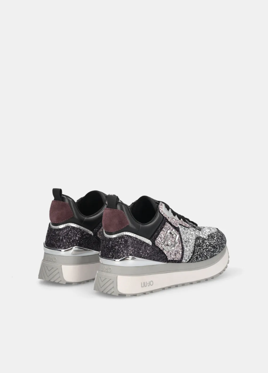 Liu Jo Zapatillas con plataforma y brillos-Mujer Sneakers