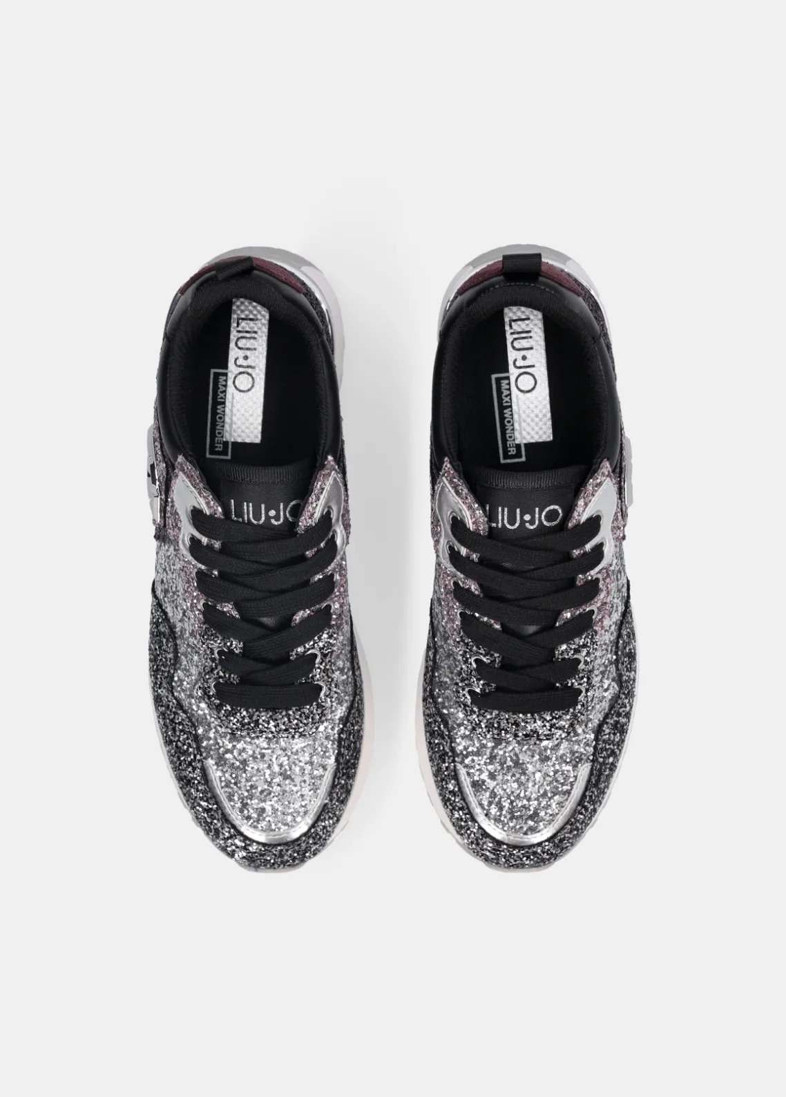 Liu Jo Zapatillas con plataforma y brillos-Mujer Sneakers