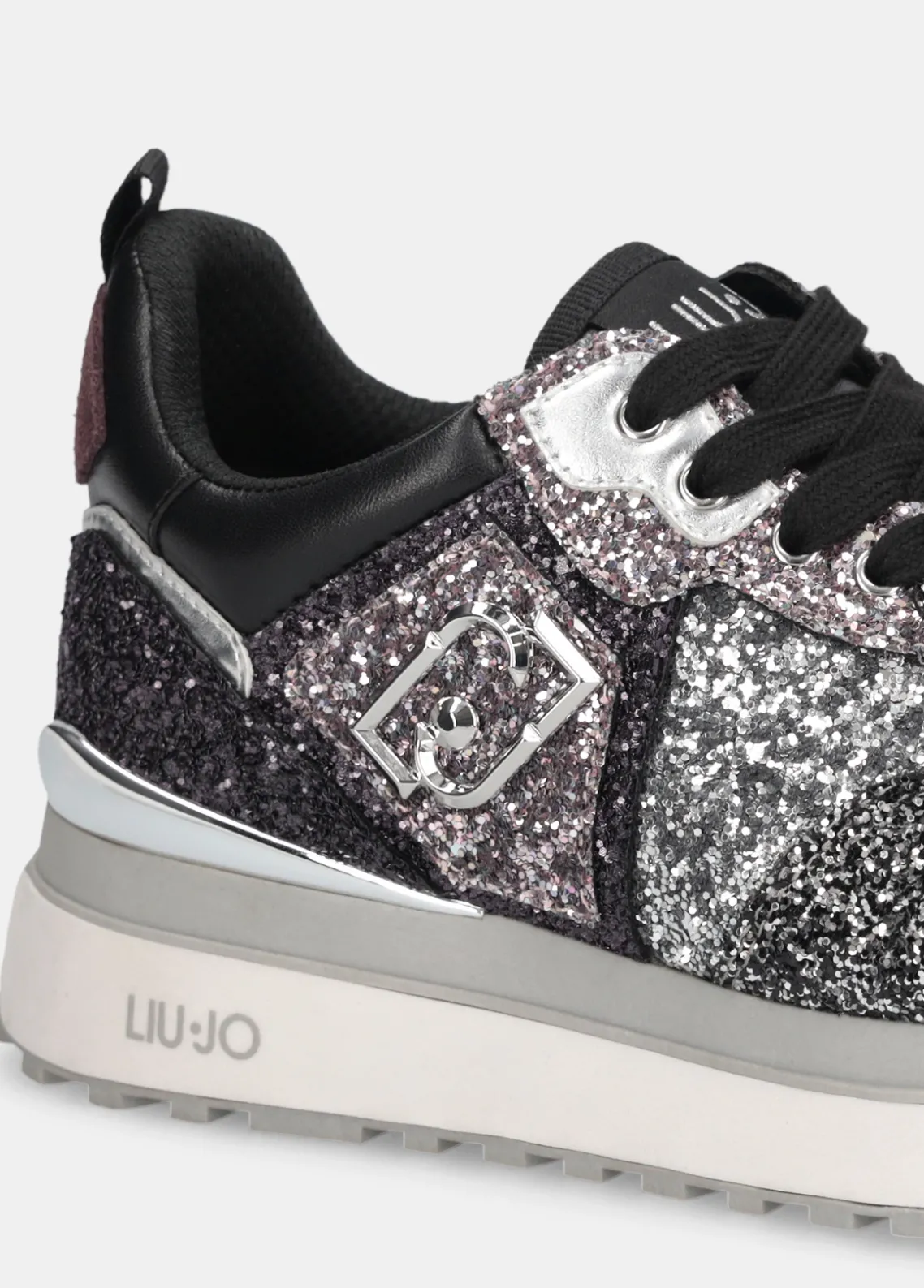 Liu Jo Zapatillas con plataforma y brillos-Mujer Sneakers