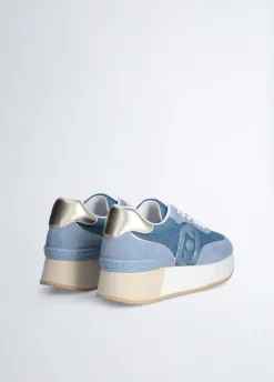Liu Jo Zapatillas con plataforma de denim-Mujer Sneakers
