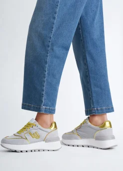 Liu Jo Zapatillas con plataforma de ante y nailon-Mujer Sneakers