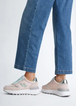 Liu Jo Zapatillas con plataforma de ante y nailon-Mujer Sneakers