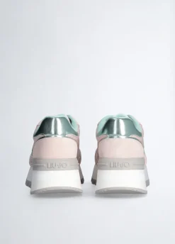 Liu Jo Zapatillas con plataforma de ante y nailon-Mujer Sneakers