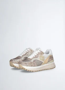 Liu Jo Zapatillas con plataforma y brillos-Mujer Sneakers