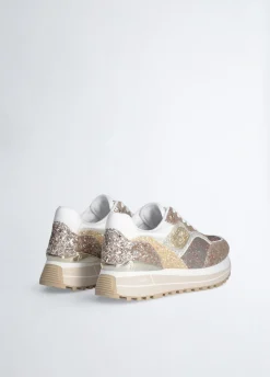 Liu Jo Zapatillas con plataforma y brillos-Mujer Sneakers