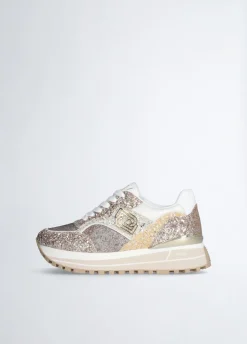 Liu Jo Zapatillas con plataforma y brillos-Mujer Sneakers