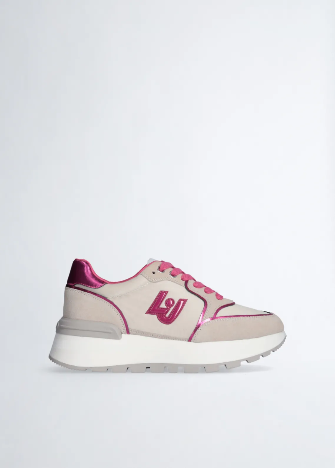 Liu Jo Zapatillas con plataforma de ante y nailon-Mujer Sneakers