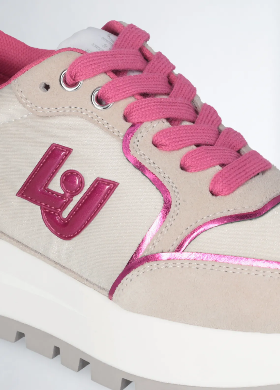 Liu Jo Zapatillas con plataforma de ante y nailon-Mujer Sneakers