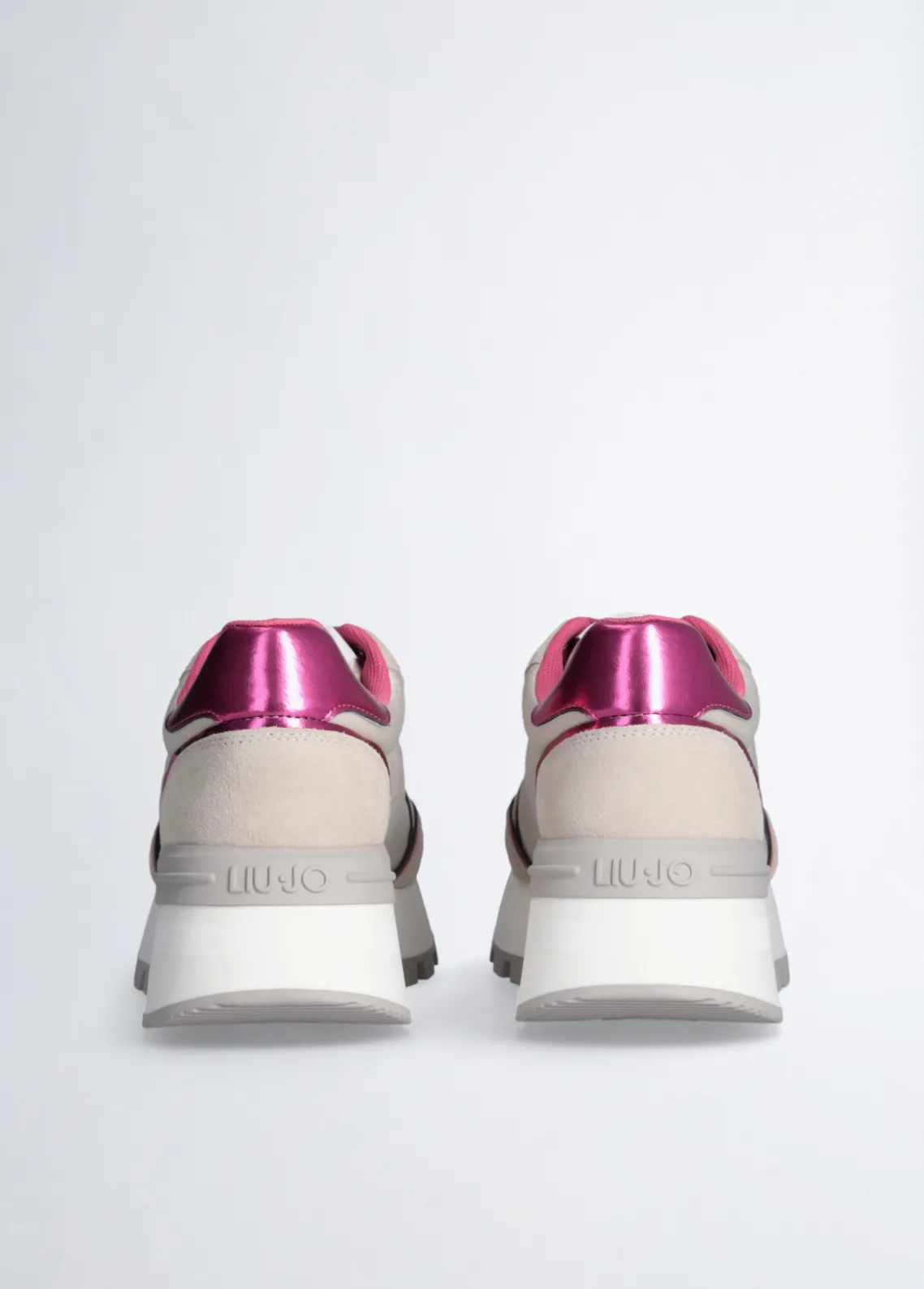 Liu Jo Zapatillas con plataforma de ante y nailon-Mujer Sneakers
