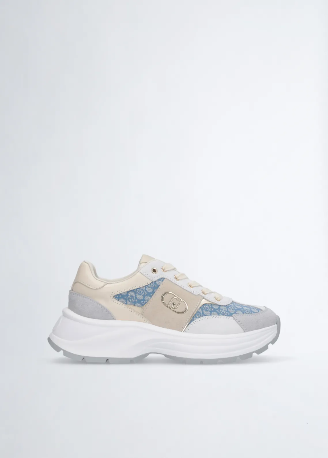 Liu Jo Zapatillas de ante con monograma-Mujer Sneakers