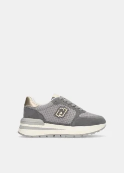 Liu Jo Zapatillas de ante y malla-Mujer Sneakers