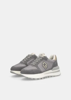 Liu Jo Zapatillas de ante y malla-Mujer Sneakers