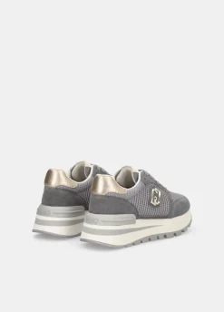 Liu Jo Zapatillas de ante y malla-Mujer Sneakers