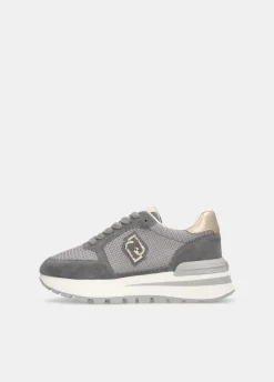 Liu Jo Zapatillas de ante y malla-Mujer Sneakers