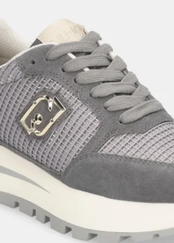 Liu Jo Zapatillas de ante y malla-Mujer Sneakers