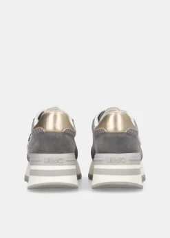 Liu Jo Zapatillas de ante y malla-Mujer Sneakers