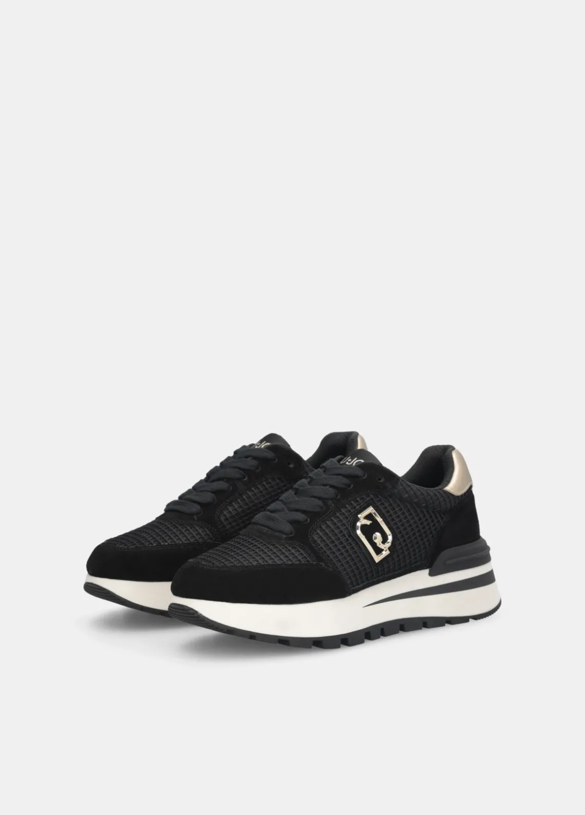 Liu Jo Zapatillas de ante y malla-Mujer Sneakers