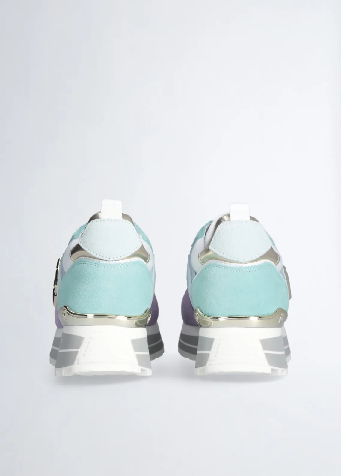 Liu Jo Zapatillas de ante y malla con plataforma-Mujer Sneakers