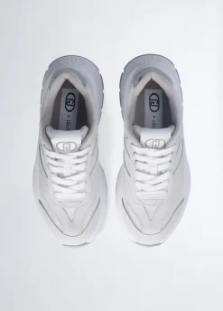 Liu Jo Zapatillas de ante y malla brillante-Mujer Sneakers