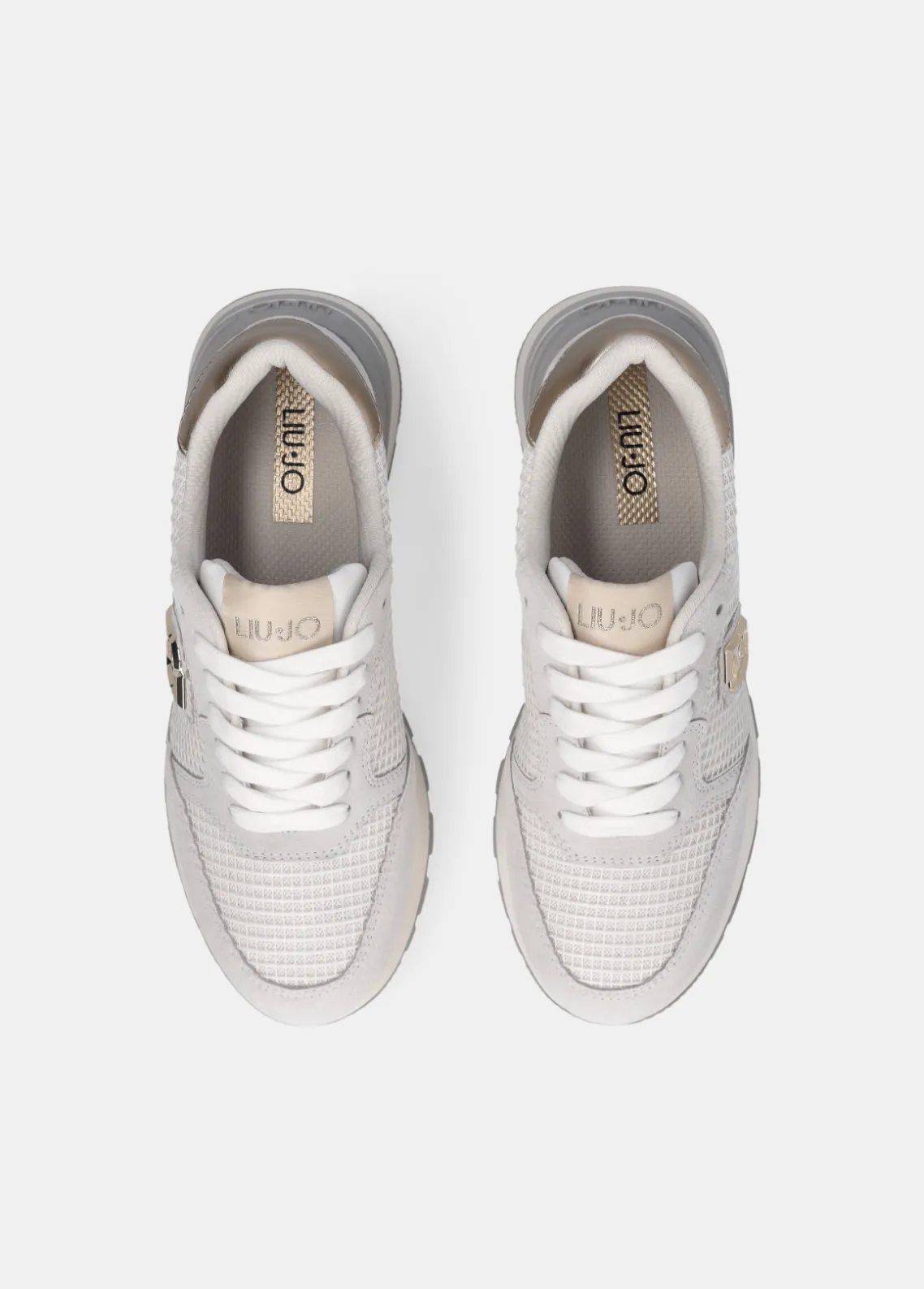 Liu Jo Zapatillas de ante y malla-Mujer Sneakers