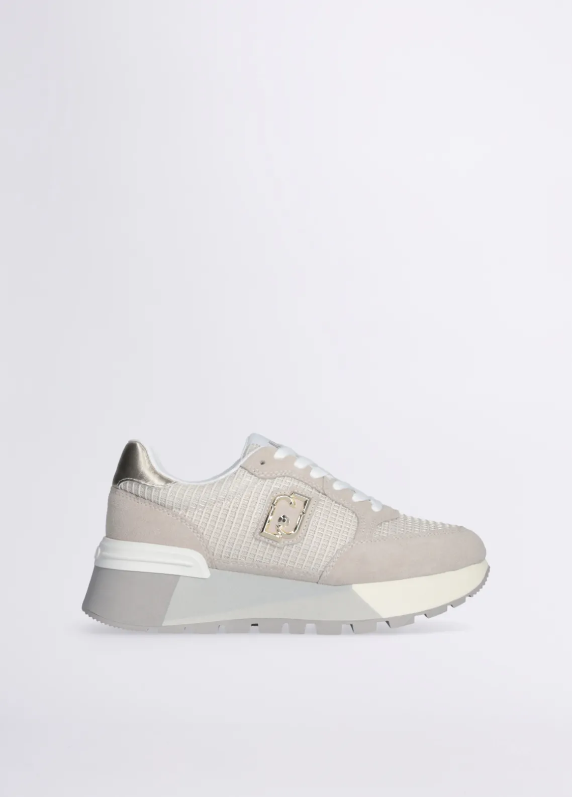 Liu Jo Zapatillas de ante y malla con plataforma-Mujer Sneakers
