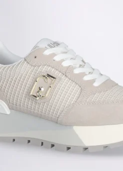 Liu Jo Zapatillas de ante y malla con plataforma-Mujer Sneakers