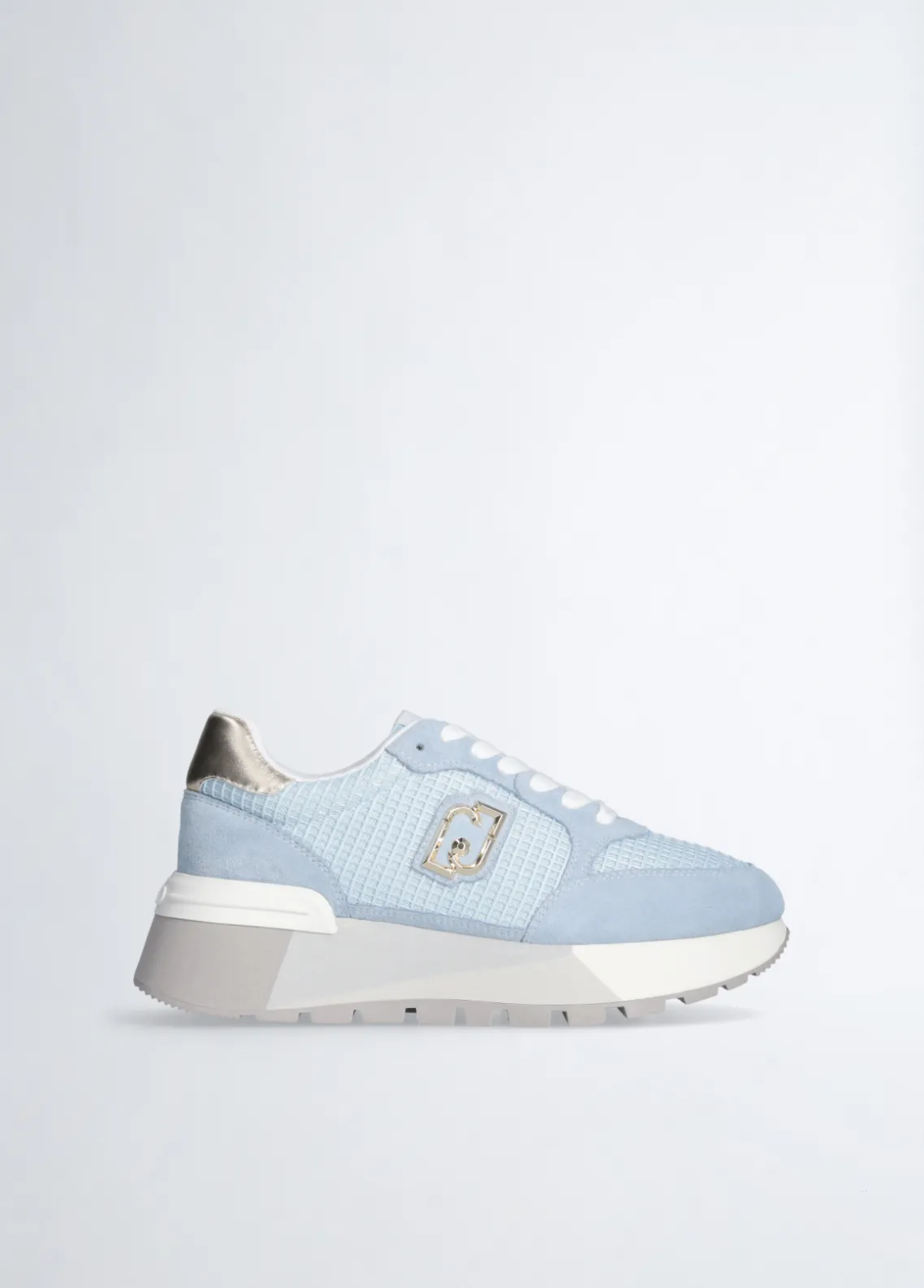 Liu Jo Zapatillas de ante y malla con plataforma-Mujer Sneakers
