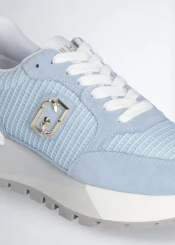 Liu Jo Zapatillas de ante y malla con plataforma-Mujer Sneakers