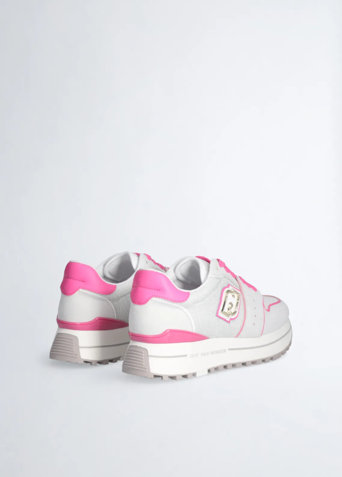 Liu Jo Zapatillas de ante y malla con plataforma-Mujer Sneakers